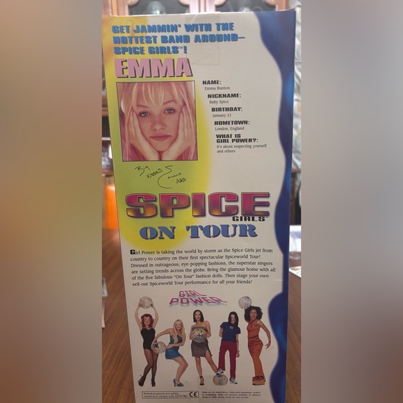 NEW IN BOX 1998 Spice Girls Tour Doll Emma Baby Spice Galoob